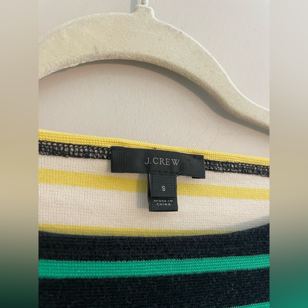 J.Crew Colorful MixMatched Striped Long Sleeve Shirt - Picture 3 of 4
